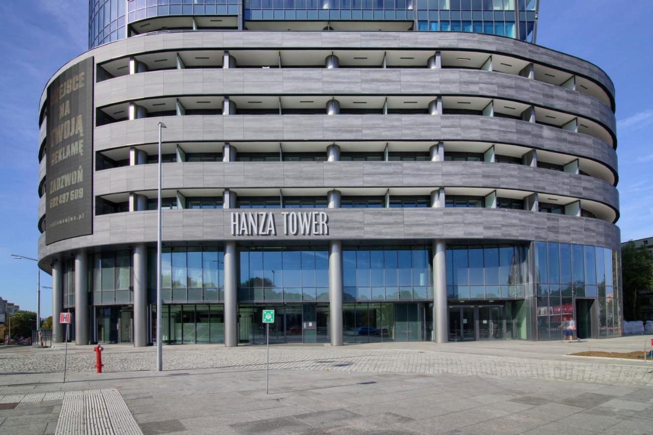 Apartments In - Hanza Tower - Sauna & Pool Szczecin Exteriör bild